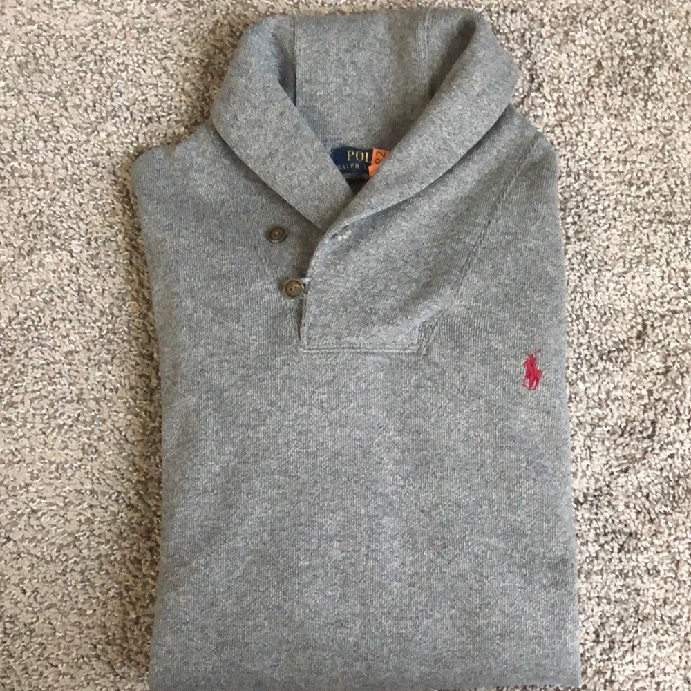 Polo by Ralph Lauren Grey sweater